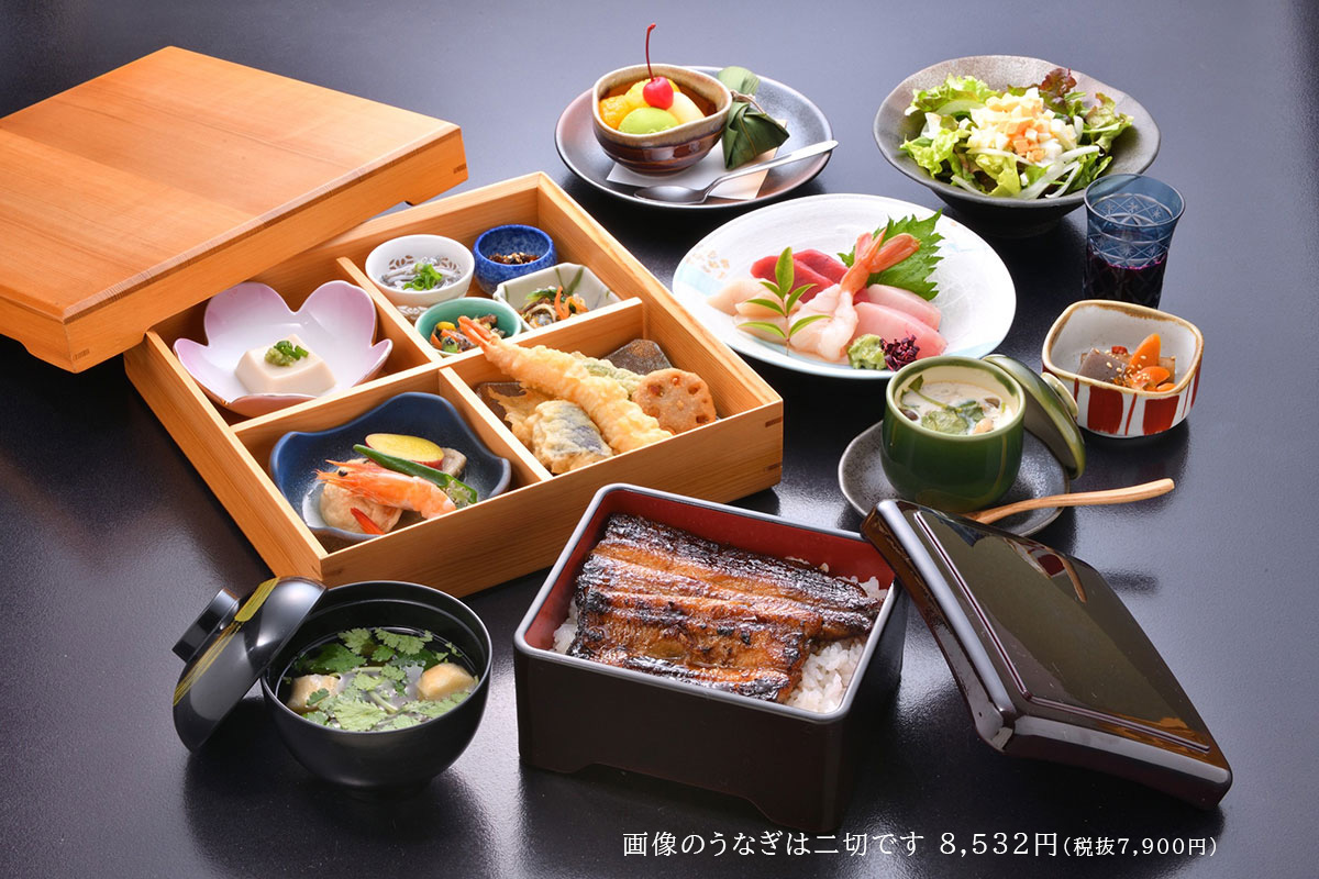 炭火焼うなぎコース
